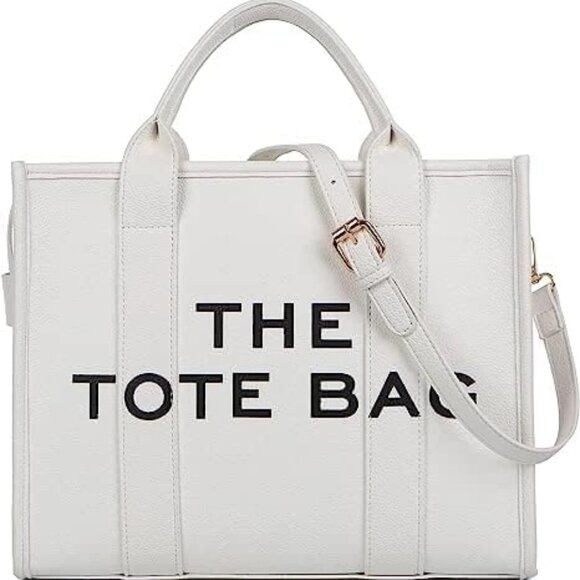 The Tote bag for Women, Leather White  #779 - Picture 1 of 8